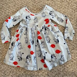 Hanna Andersson Bluey Skater Dress With Pockets